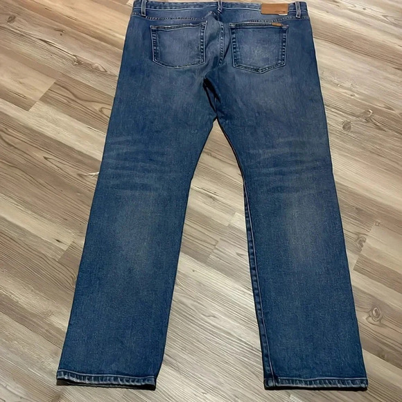 Joe’s Jeans Brixton Straight + Narrow Ripped Distressed Button Fly Mens size 38 - Picture 12 of 14